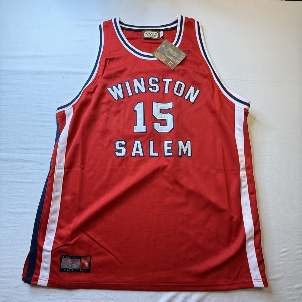 NY Knicks Earl Monroe Hardwood Legends Jersey Mens 4XL Winston Salem State NEW